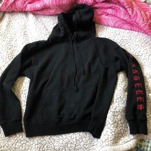 john galt black los angeles hoodie